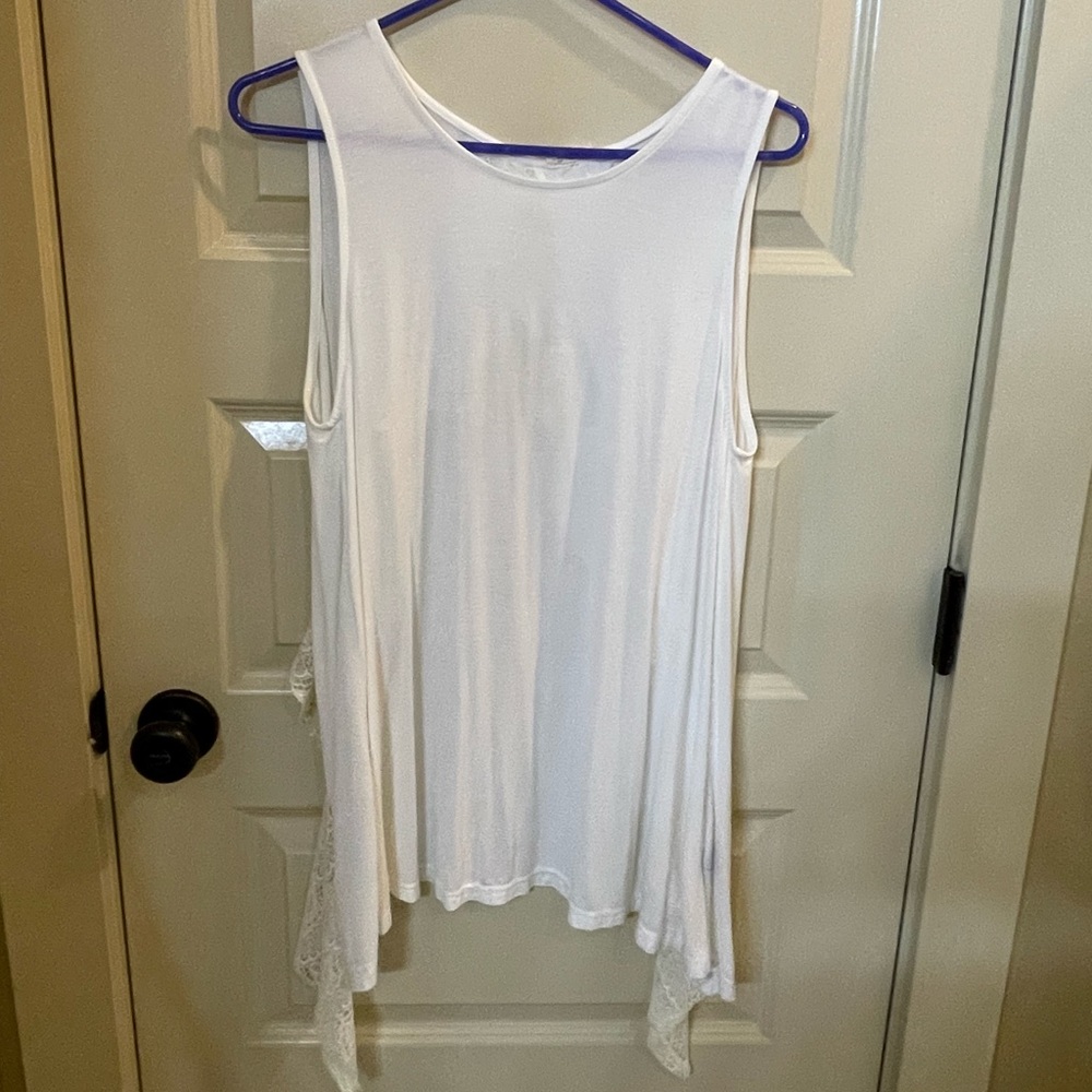 Open Back Tank Top